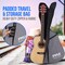 Pyle Full Size Acoustic Guitar Kit, Steel String, Dreadnought Cutaway, with Capo, Upgraded Gig Bag PGA480NT - alternate 6